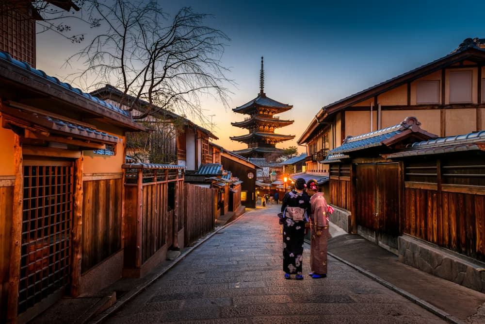 Beautiful Japan scenery